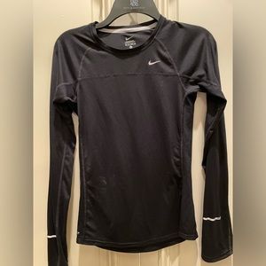 Nike sport top long sleeve, XS